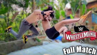 FULL MATCH  Randy Orton vs Seth Freaking Rollins WWE Fan WrestleMania [upl. by Nerual]