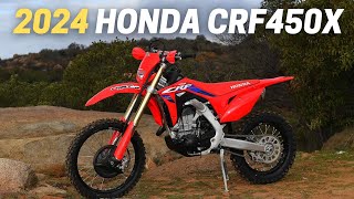 10 Things You Need To Know Before Buying The 2024 Honda CRF450X [upl. by Lisabet]