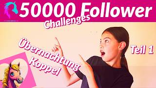 😍🐴🤩 50000 Follower Challenges Teil 1 [upl. by Adnohsirk]