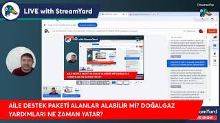 AİLE DESTEK PAKETİ ALANLAR ALABİLİR Mİ DOĞALGAZ YARDIMLARI NE ZAMAN YATAR sosyalyardım engelli [upl. by Rumilly]