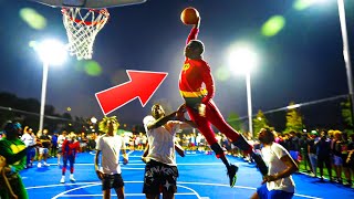 SUPERHEROES vs PARK HOOPERS [upl. by Ahsilra]