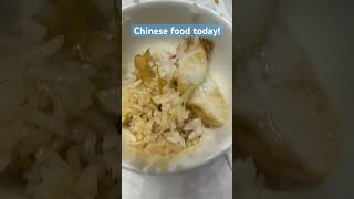 I ate Chinese food today food shorts asmr rice eating [upl. by Netsrijk150]