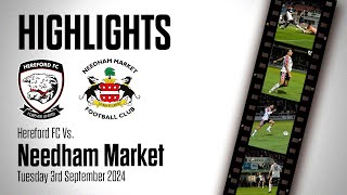 HIGHLIGHTS  Hereford 01 Needham Market [upl. by Winthorpe]