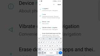 Kisi bhi Mobile me side se switch kar ke back aane ka setting shorts computer video viralvideo [upl. by Black]