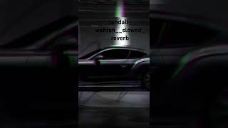 randall  wahran  slowed  reverb mp4 [upl. by Rowley]