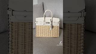 Hermès Birkin 25 PICNIC hermes birkin25 styleinspiration [upl. by Beitz]