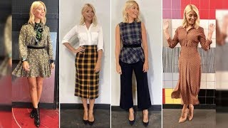 Holly Willoughby This Morning Outfits September Week 1 2018 [upl. by Ajani]