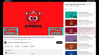 ninimo logo effects sponsored by AAAAA v12 effects [upl. by Milton699]