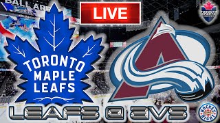 Toronto Maple Leafs vs Colorado Avalanche LIVE Stream Game Audio  NHL LIVE Stream Gamecast amp Chat [upl. by Festatus48]