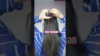 Use kangan for hairstyle hairstyle yt [upl. by Naejeillib125]