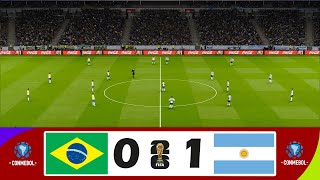 Brazil vs Argentina 01  FIFA World Cup 26™ CONMEBOL Qualifiers  Match Highlights [upl. by Longwood917]