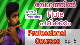 Ep  5 Flute Class in Malayalam [upl. by Leamse918]