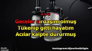 Bülent Serttaş  Haber Gelmiyor Yardan Karaoke Orjinal Stüdyo [upl. by Neemsaj]