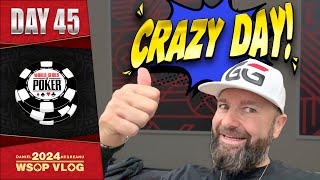 CRAZY DAY MULTITABLING at the WSOP  Daniel Negreanu 2024 WSOP VLOG Day 45 [upl. by Woermer]