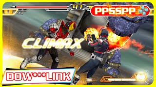 DOWLINK  Kamen Rider Climax Heroes OOO  PPSSPP ANDROID [upl. by Adnesor254]