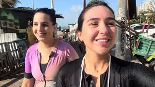 vlog 003  natação na Praia de Miami e simulado de aquathlon  01112024 [upl. by Ute586]