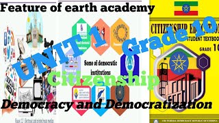 Grade 10 citizenship Unit 1 part 2 13 institutionalizing democracy [upl. by Theadora110]