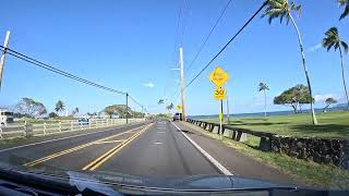 DRIVING TO KAHALUU STREET HONOLULU HAWAII [upl. by Anir]