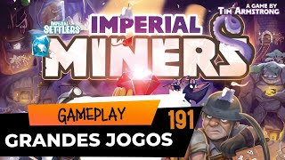 IMPERIAL MINERS  Gameplay  Lançamento MeepleBr [upl. by Sydney]