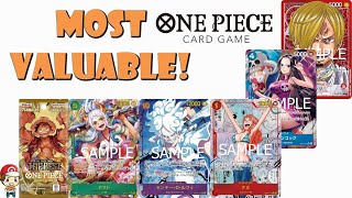 The Most Valuable One Piece TCG Cards from PRB01 Top 10 Alt Arts One Piece TCG News [upl. by Odlonra390]