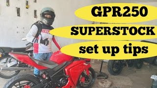 MOTORSTSR GPR250 SUPER STOCK2 Z200 Z250 GPR250 superstock [upl. by Newob]