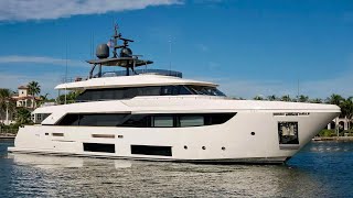 109 Million Superyacht Tour  2018 Custom Line 108 [upl. by Hakim]