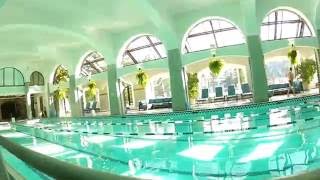 Fairmont Banff Springs Hotel Swimming Pools  Banff Alberta Canada Travel [upl. by Kcirre]