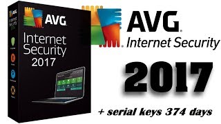 AVG Internet Security 2017 x64x86  Keys 2018 374 days [upl. by Eleanor301]