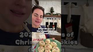 Christmas cookies coming soon recipe christmasbaking cookies fyp holiday holidayseason [upl. by Laitselec]