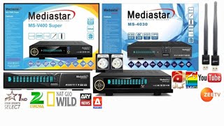 Mediastar ke Models Mediastar Ms 4030 Or mediastar v400 Super Full Review [upl. by Heffron424]