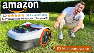 Je teste le ROBOT TONDEUSE LE MIEUX NOTÉ DAMAZON  Navimow i105e [upl. by Aicittel]