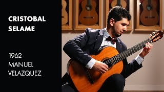 Tarregas quotOremusquot played by Cristobal Selame on a 1962 Manuel Velazquez [upl. by Lurie]