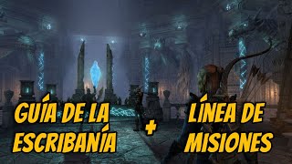 Guía de la Escribanía y su Línea de Misiones  The Elder Scrolls Online [upl. by Naivaj]