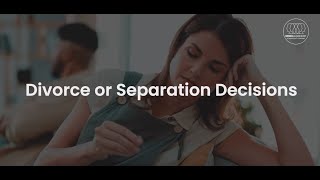 Divorce or Separation Decisions  Hundreds of free videos [upl. by Ydneh]