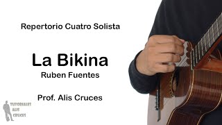 La Bikina Cuatro Solista Prof Alis Cruces [upl. by Seed]