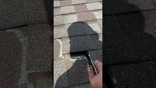 What is Roof ZIPPERING Shingle wind damage roof diy sales storm ytshorts asap wind shingle [upl. by Alphonso]