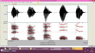 Praat  Calcular valores de formantes y de anchos de banda [upl. by Yantruoc]