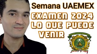 Examen de admisión UAEMex 2024  ¿Qué puede venir  Profe Cristian [upl. by Troy927]