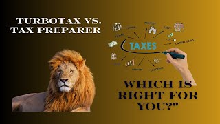 TurboTax vs Tax Preparer Which Is Right for You [upl. by Naginarb]