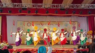 BhangraInteruniversity2024LyallpurKhalsaCollegeJalandharGNDU [upl. by Yderf56]