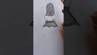 🔥 How to draw a girl girldrawing pencildrawing sketch kidsdrawing barbie barbiegirl [upl. by Eibreh496]