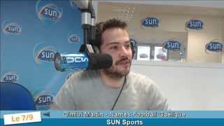 SUN Sports  Dimitri Martin  Nantes Foot Gaélique [upl. by Heywood85]