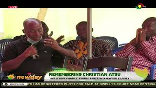 TV3Newday Abedi Ayew and family mourn the death of Christian Atsu [upl. by Anivol]