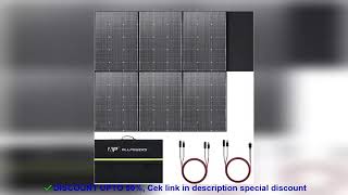 ✔️ALLPOWERS 600W Foldable Solar Panel HighEfficiency Solar Module Solar Cha [upl. by Sewoll]