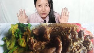 Beef innards and meat Mukbang  Naga northeast 🇮🇳 [upl. by Hatcher999]