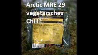 Mal probiert MRE EPA Arctic Field Ration M29 vegetarisches Chili Norwegen Zero points [upl. by Fortunio140]