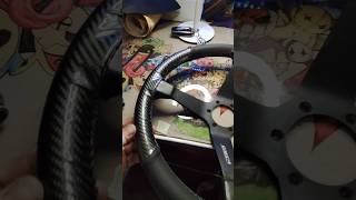 Hand sewing steering wheel cover [upl. by Arianne]