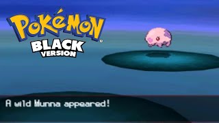 POKEMON BLACK AND WHITE  How To Capture Munna [upl. by Suravaj]