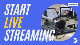 How to start live streaming using Dacast OBS Studio [upl. by Magnien]