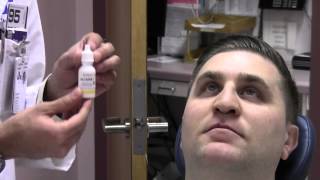 Ophthalmic Skills Video  Measuring Intraocular Pressure and Instilling Eye Drops [upl. by Fronnia]